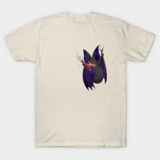 cute bat galaxy blood T-Shirt